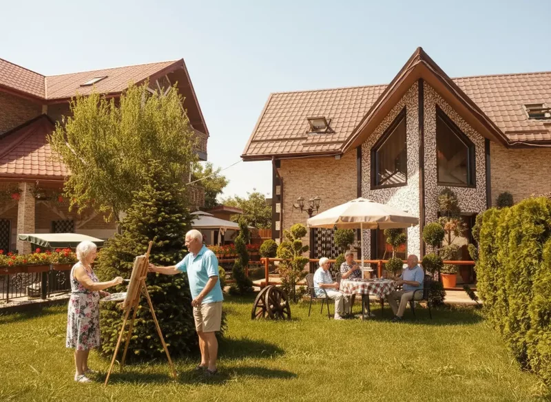 Pensiunea Seniorilor.